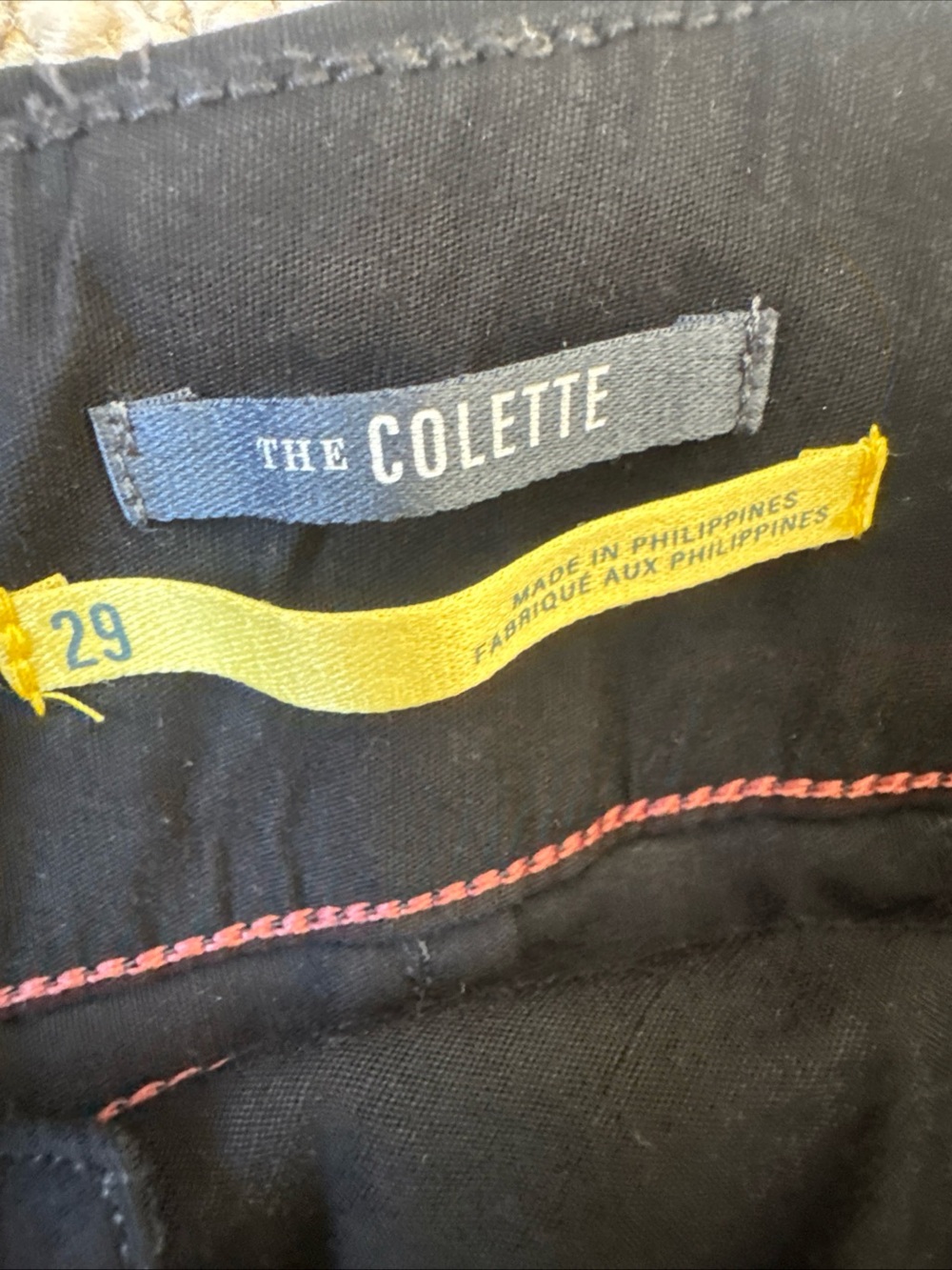 Maeve Anthropologie The Colette Magic Fabric Crop Pants Wide Leg Twill Chino 29 - Picture 5 of 6